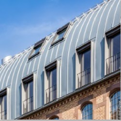 Tonnendach Stadtarchiv Karlsruhe