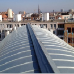 Tonnendach Stadtarchiv Karlsruhe